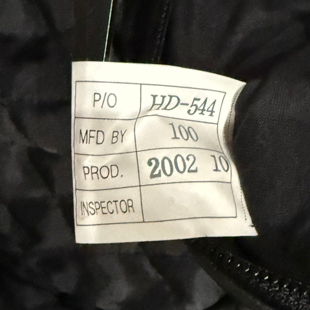 ハーレーダビッドソン　シングルライダースジャケット　S　ファイヤーパターン　刺繍