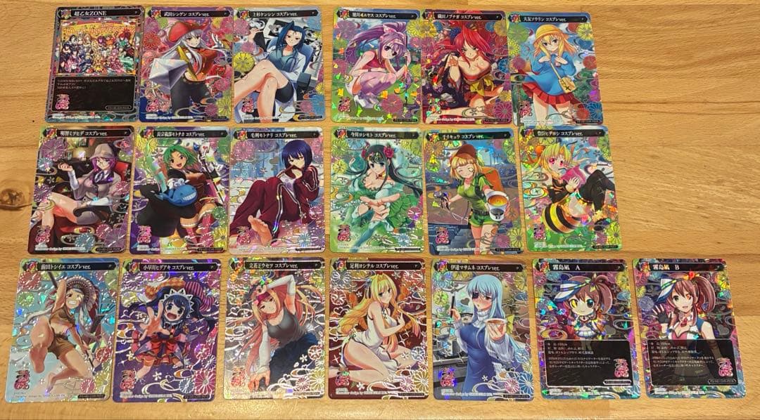 戦国乙女トレカ　プロモ、シークレット、ウルトラレアコンプセット