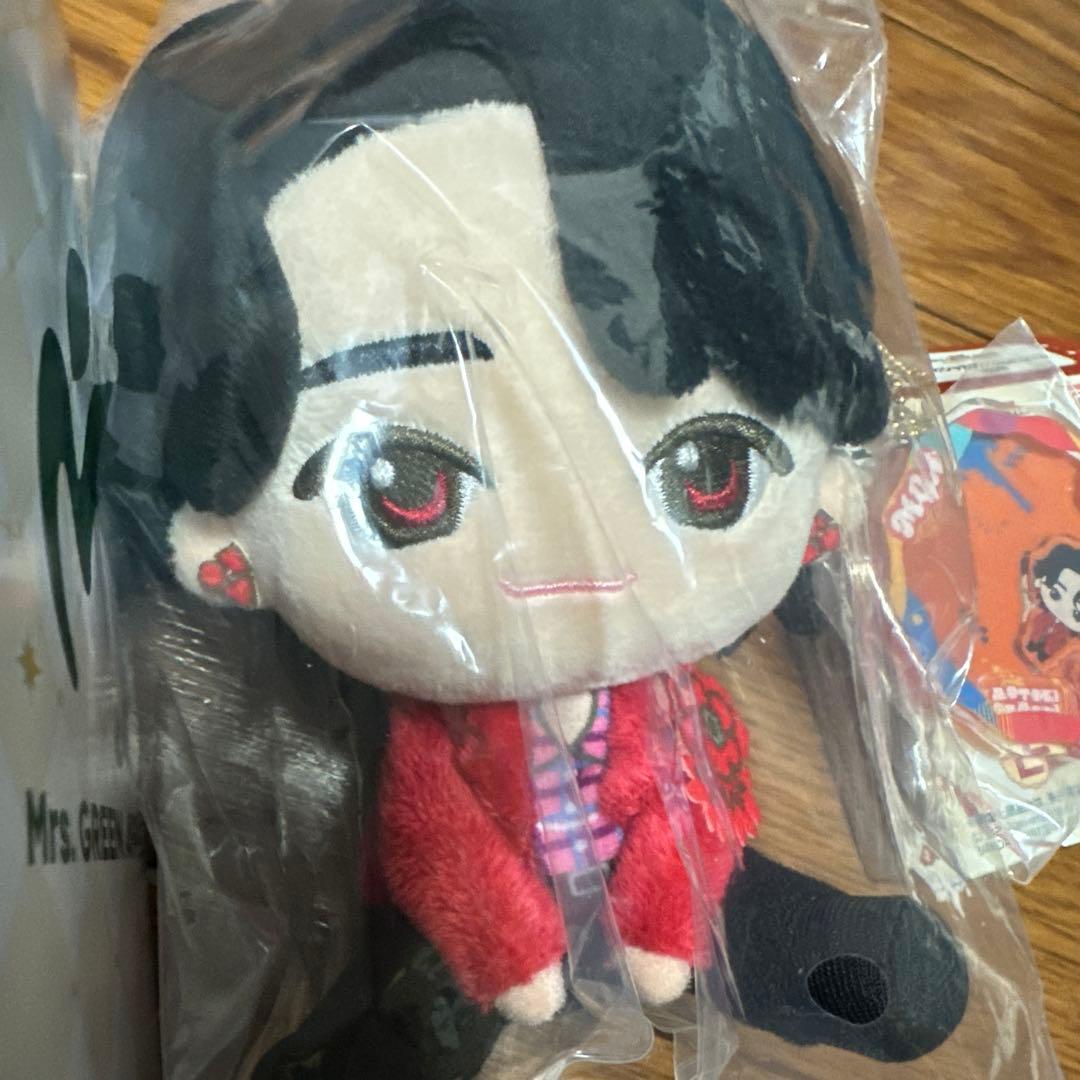 Mrs.GREEN APPLE ぬいぐるみマスコット×アクリルチャームセット