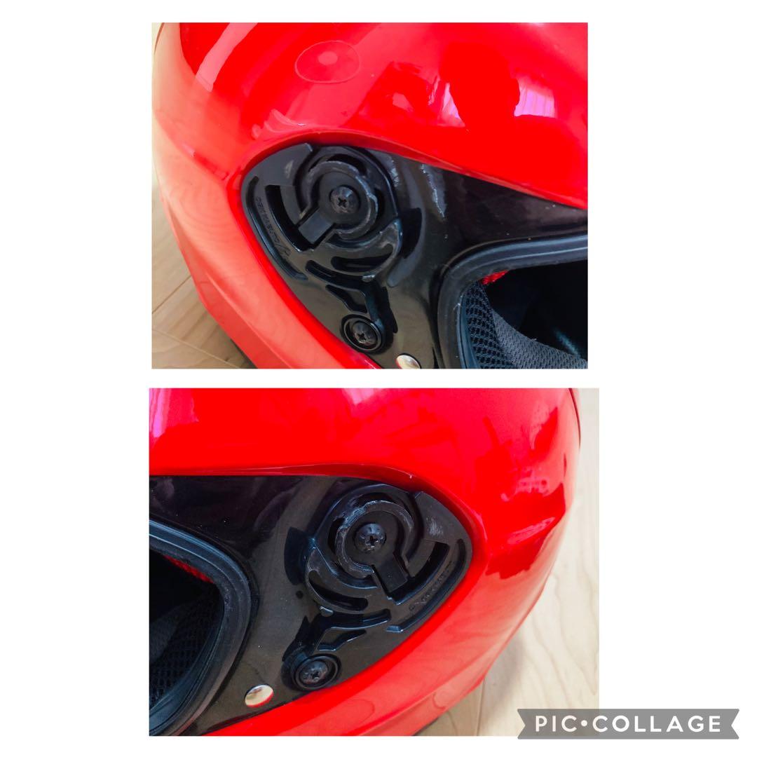 ★良品★Kabuto RT-33 レッド M size 57〜58cm