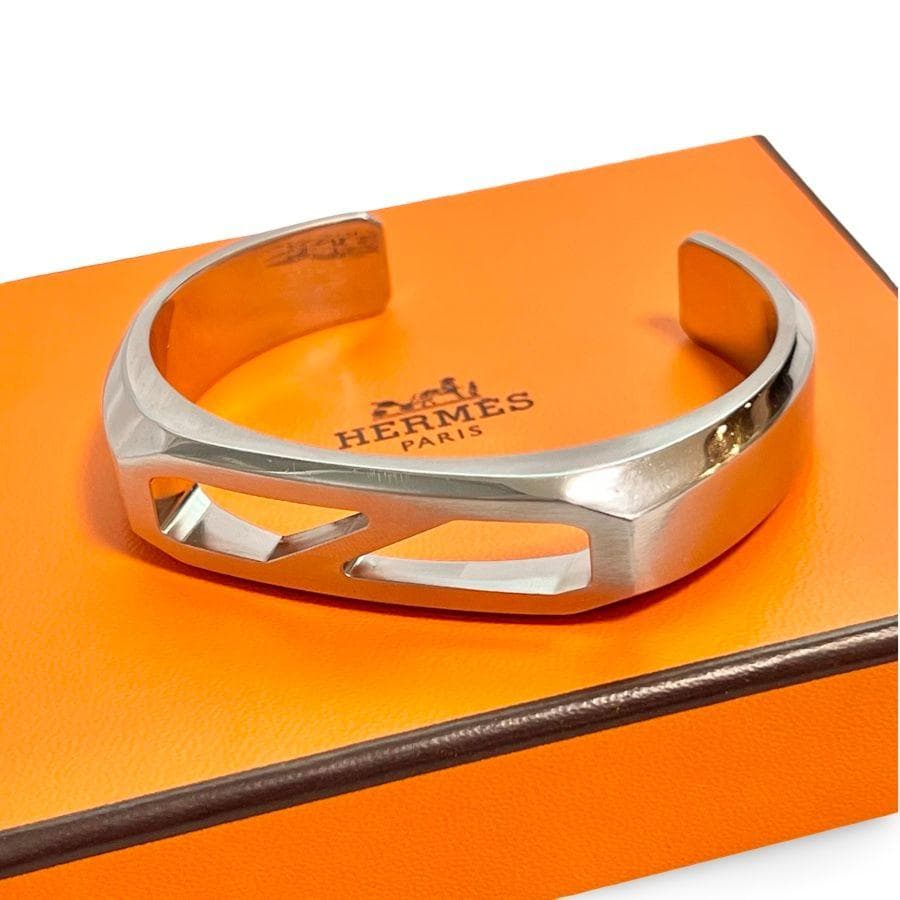 HERMES エルメス DELTA デルタ カフ ブレスレット シェーヌダンクル