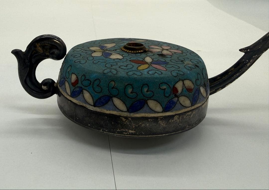 時代　純銀　七宝焼　水滴　重さ122g 送料込み260115