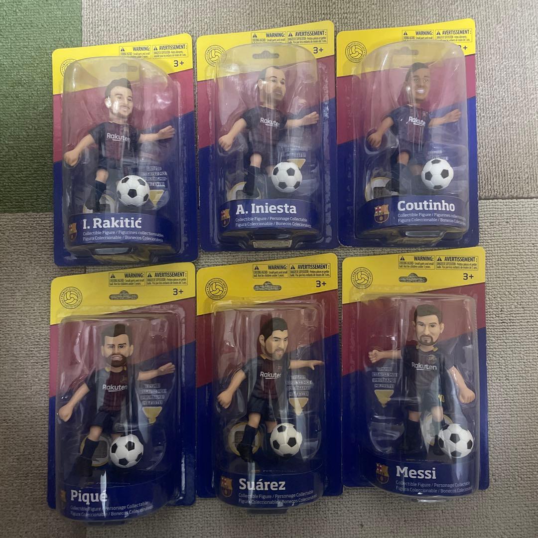 バルセロナ サッカー選手フィギュアセット
