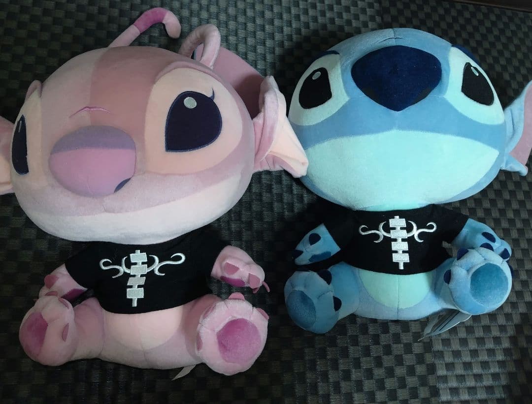 【値下げ中】ディズニーリゾート　スティッチ　エンジェル ぬいぐるみペア