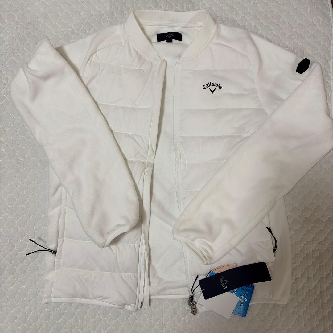 【値下交渉可】Callaway ジャケット レディース ゴルフウェア ホワイトM