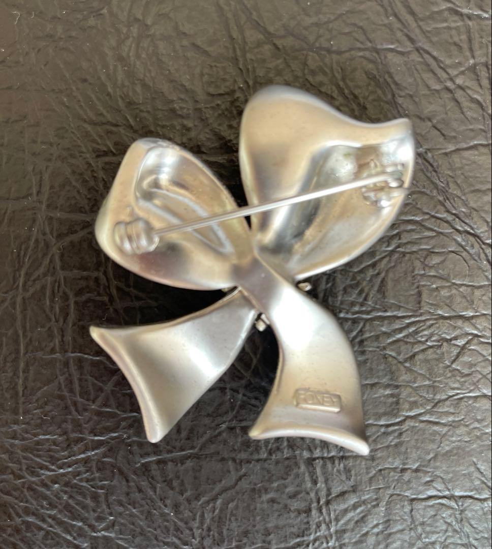 FOXEY フォクシー　ブローチ　リボン