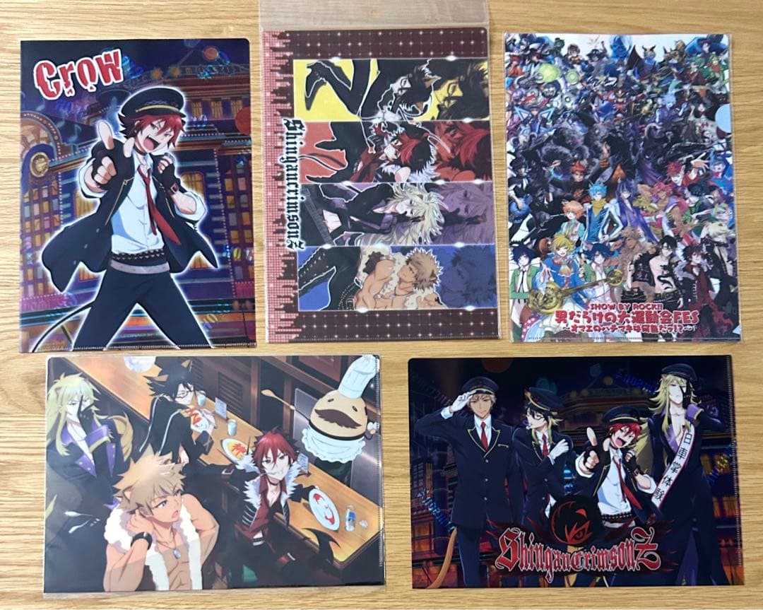 SHOW BY ROCK!! クリアファイル　まとめ売り　39枚