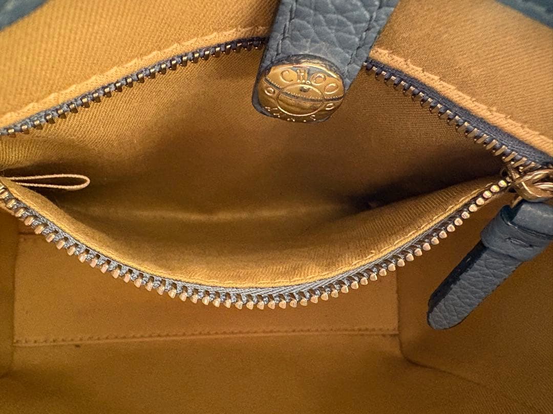 JIMMY CHOO ブルーショルダーバッグ