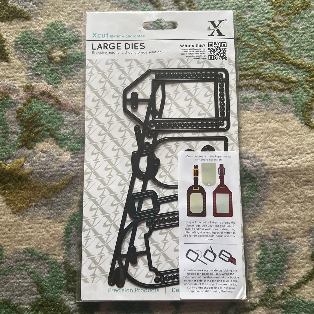 未使用⭐︎do crafts カッティングダイ5点　気球　ロンドン　タグ　ボディ