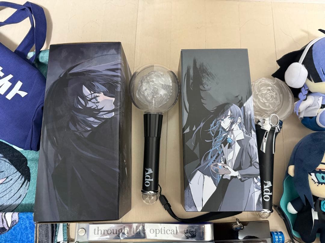 Ado グッズまとめ売り アドぬい 銀テープ ペンライト