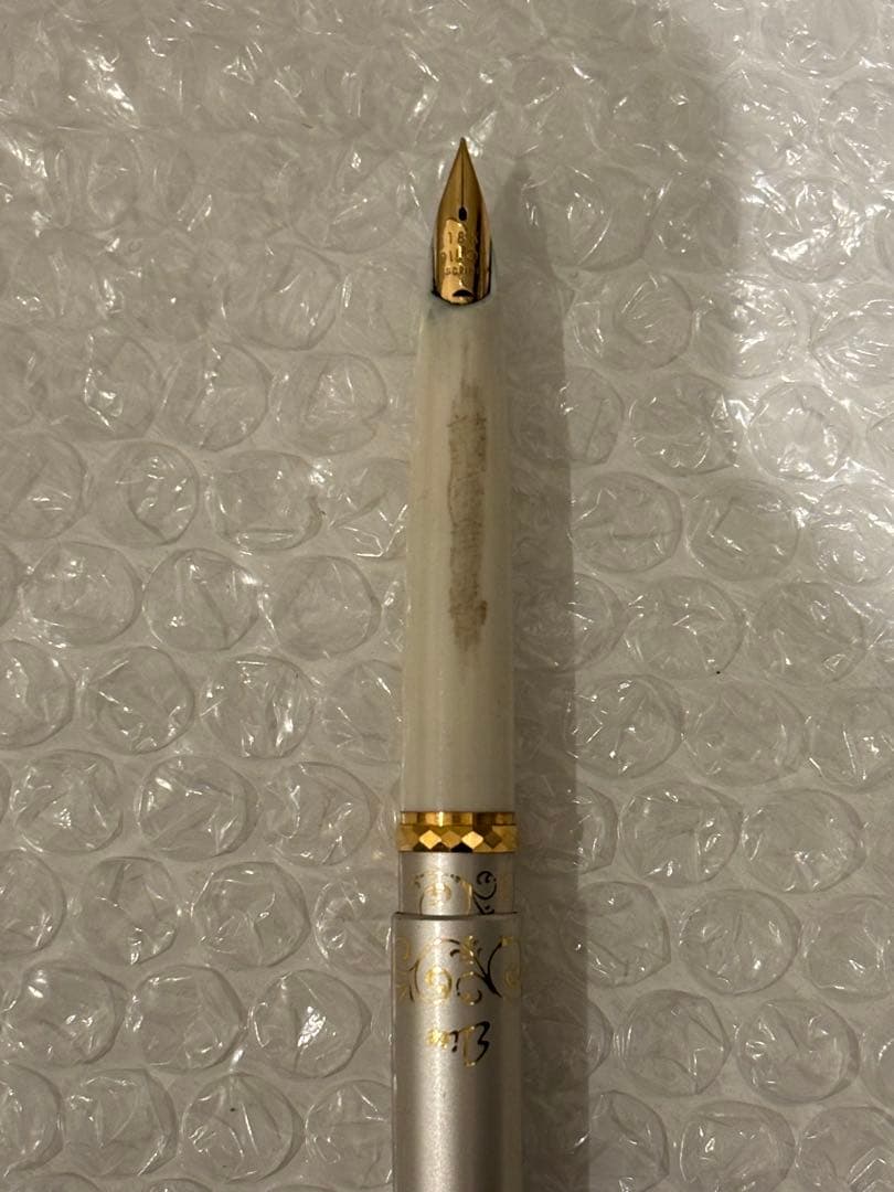 18K PILOT パイロット 万年筆 2本セット 名入れあり