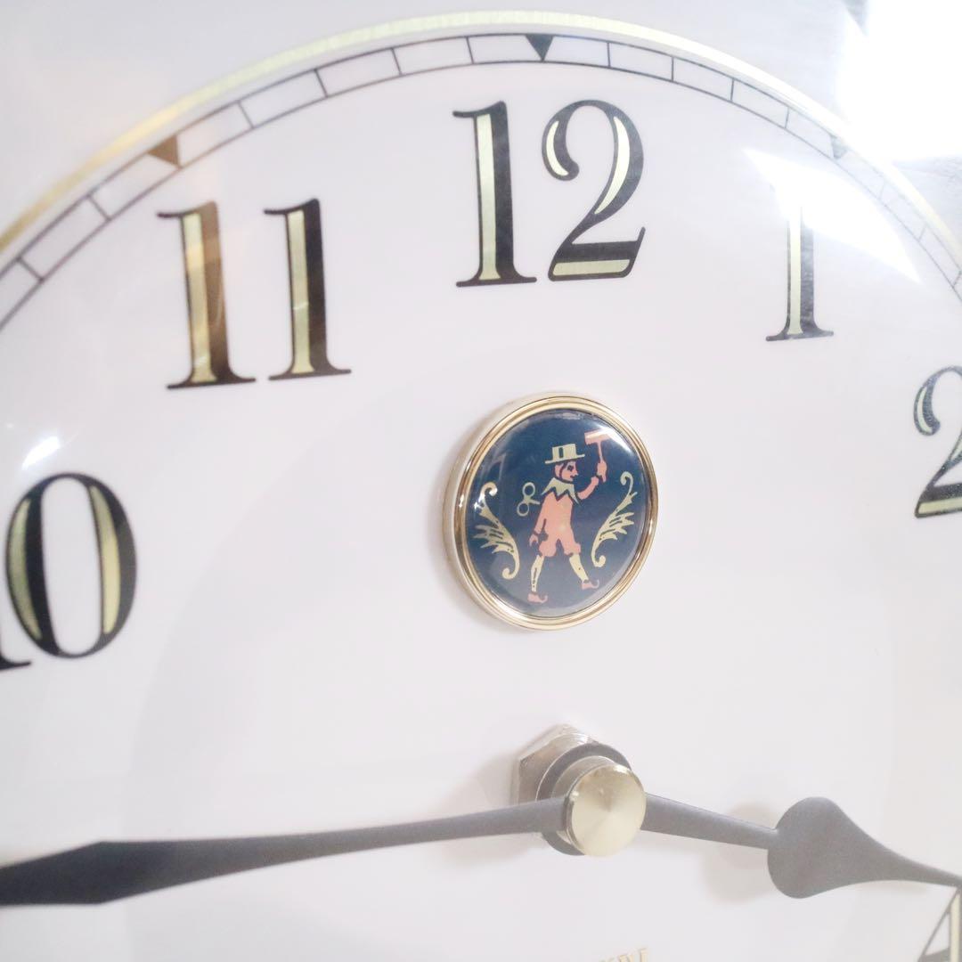 CITIZEN シチズン からくり時計 置時計 時計 KC-3100-1 濃茶