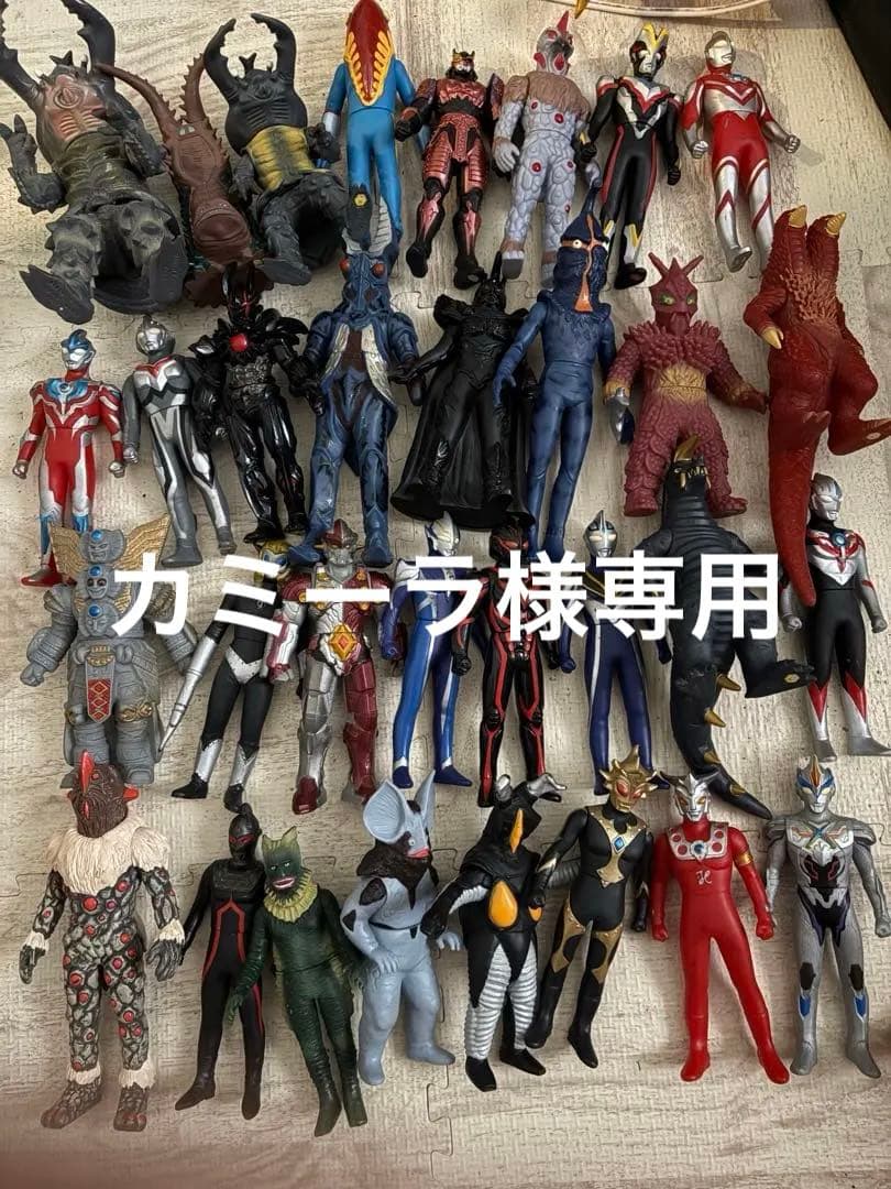 ウルトラマンソフビまとめ売り