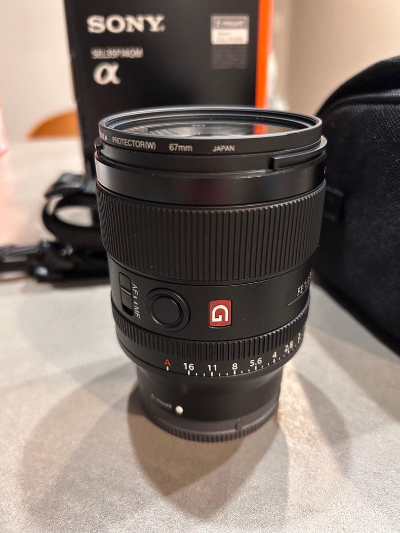 【美品】SONY FE 35mm F1.4 GM レンズ 本体