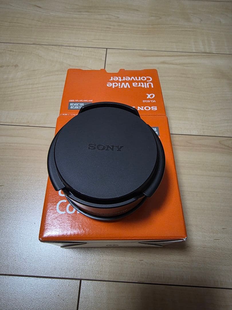 SONY 単焦点レンズSEL16F28　コンバータVCL-ECU2　セット