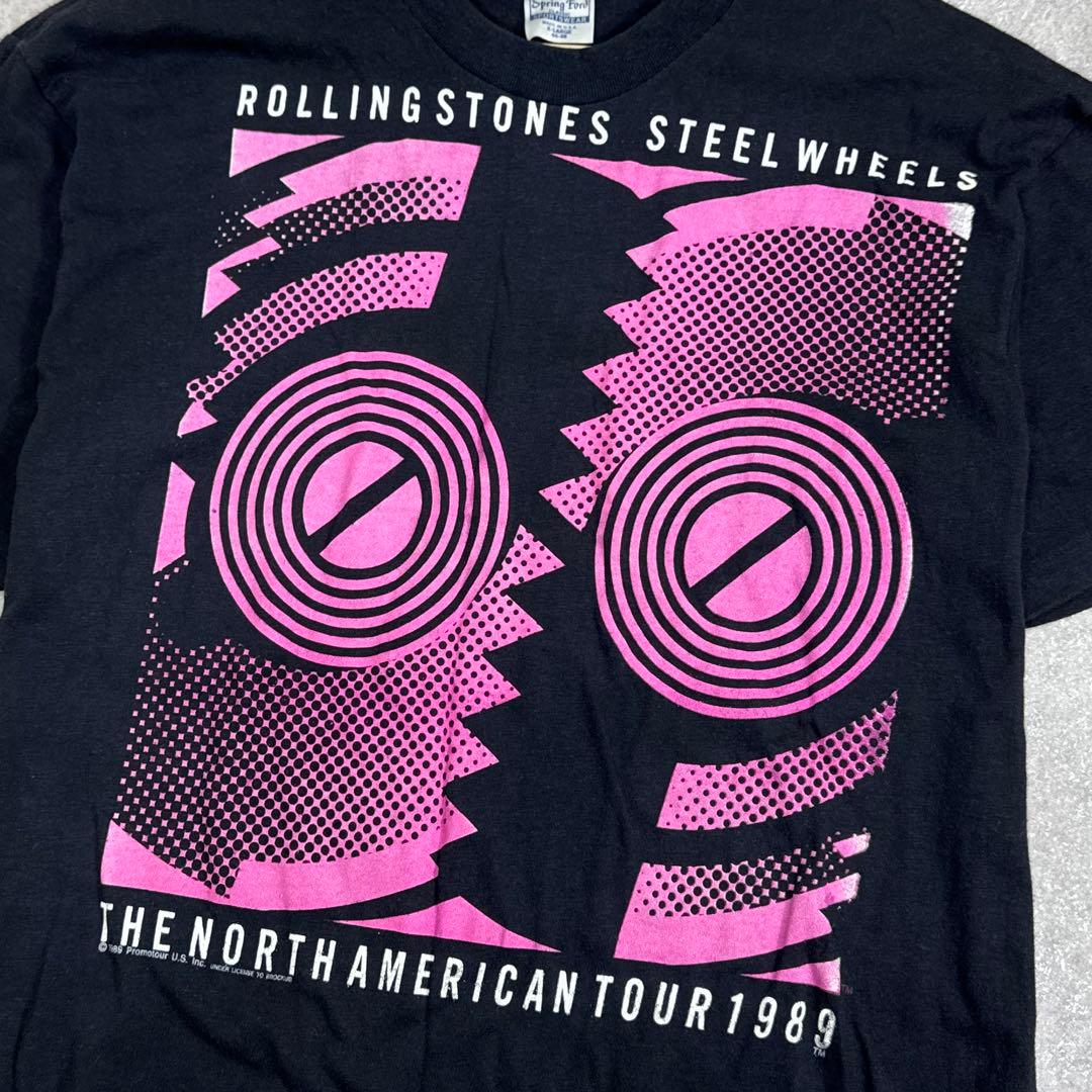 希少 80s Rolling Stones ヴィンテージ ツアーTシャツ 当時物