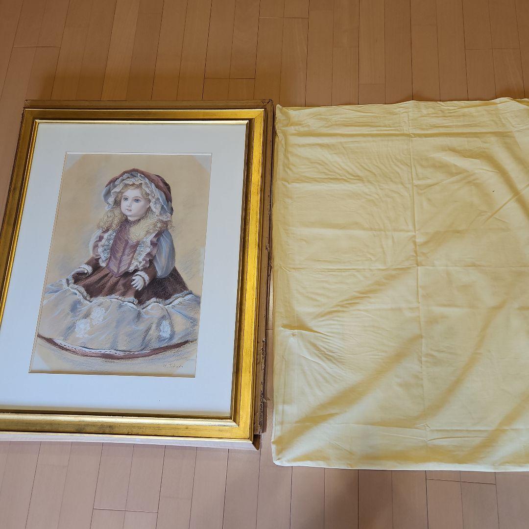 徳田　宏行　パステル画　ビスクドール　フランス