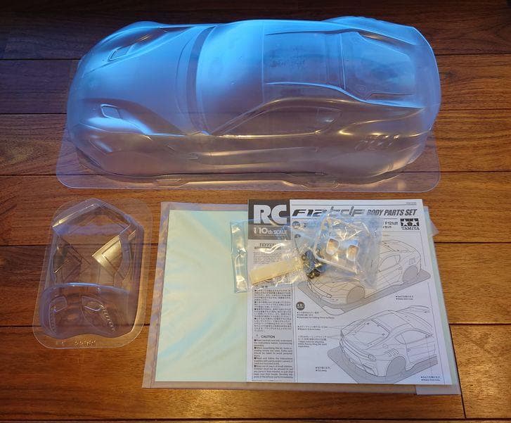 タミヤ ラジコン フェラーリ F12tdf スペアボディ