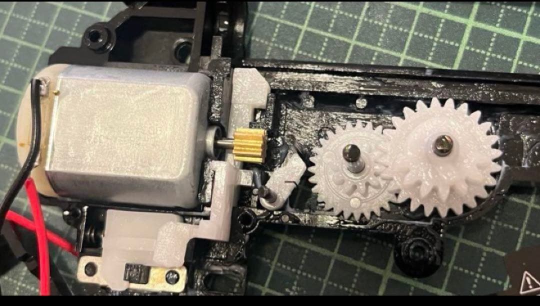 東京マルイ カスタム品　SOPMOD M4 電動ガン ボーイズ　金属ピニオンギア