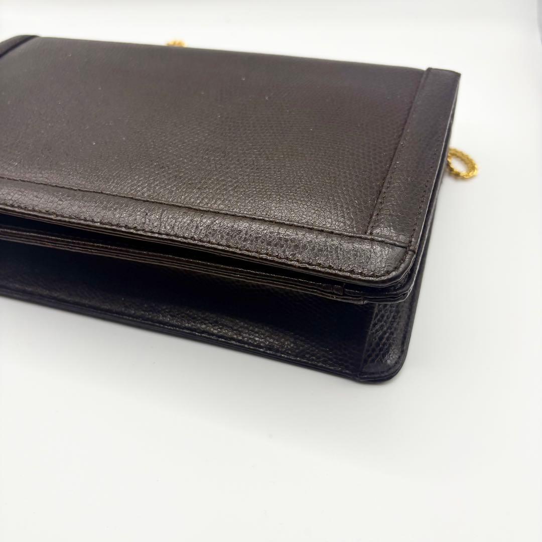 ①GIVENCY 4Gロゴ チェーン ショルダーバッグ