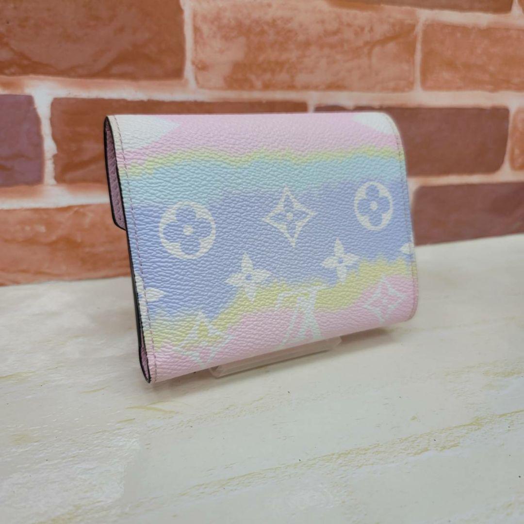 希少 美品☆鑑定済☆LOUIS VUITTONポルトフォイユヴィクトリーヌ 財布