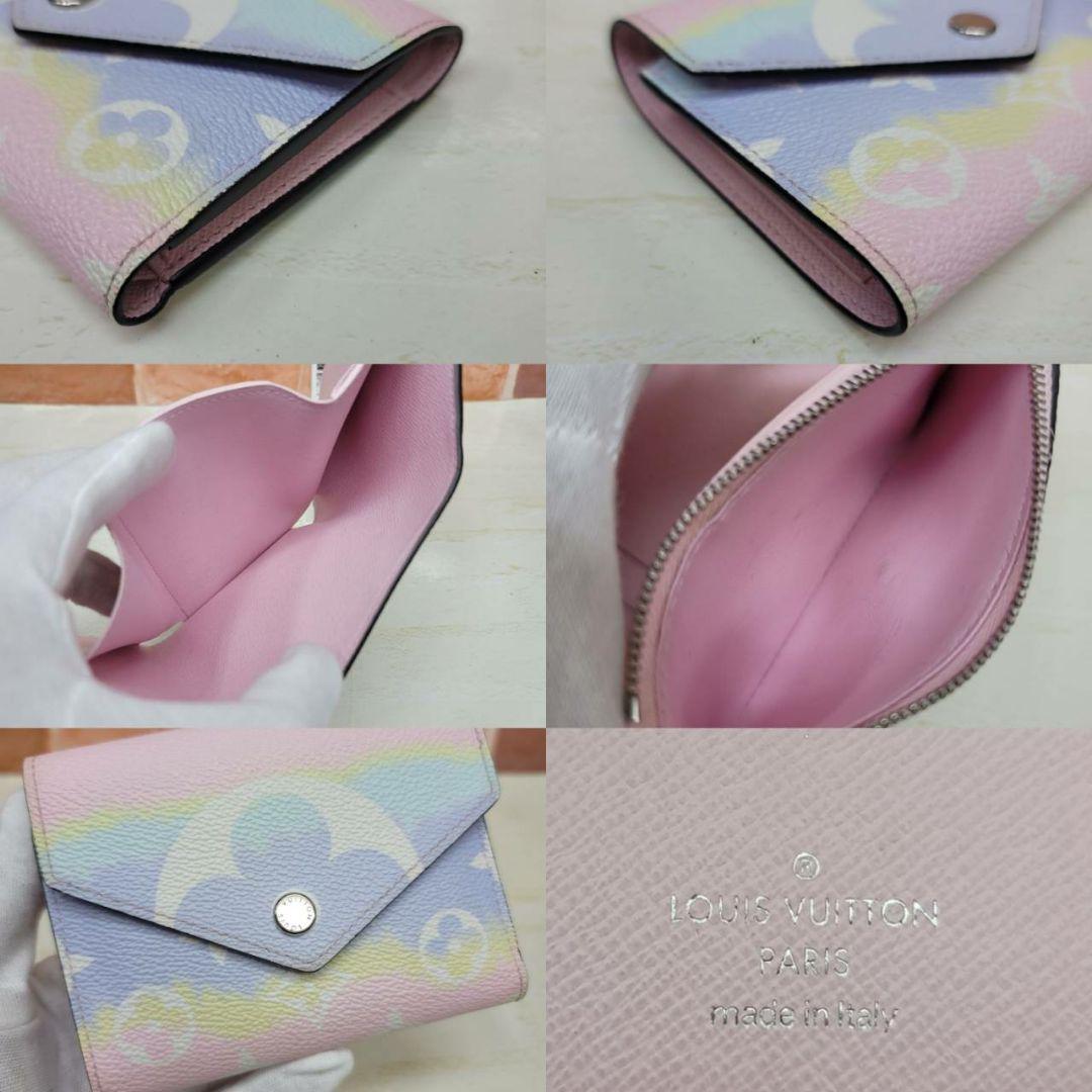 希少 美品☆鑑定済☆LOUIS VUITTONポルトフォイユヴィクトリーヌ 財布