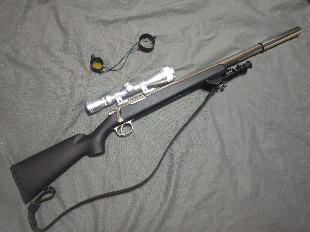 東京マルイ　VSR-10 プロハンターG　黒色木製ストックカスタム