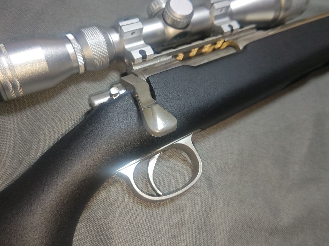 東京マルイ　VSR-10 プロハンターG　黒色木製ストックカスタム