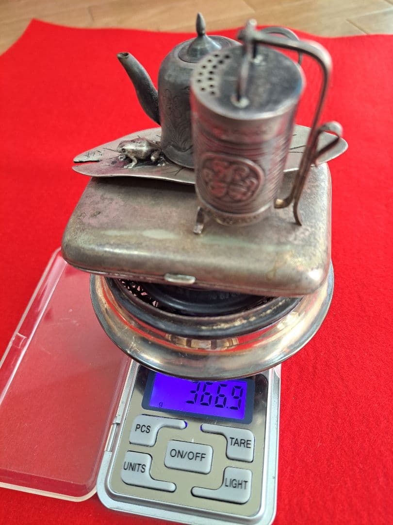 純銀 スターリングなど古美術品 366.9グラム