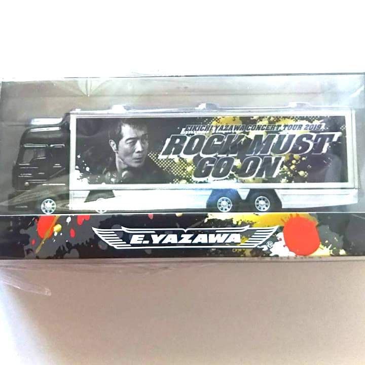 ★矢沢永吉 極上２台★会場限定トランポ ROCK MUST GO ON　ミニカー