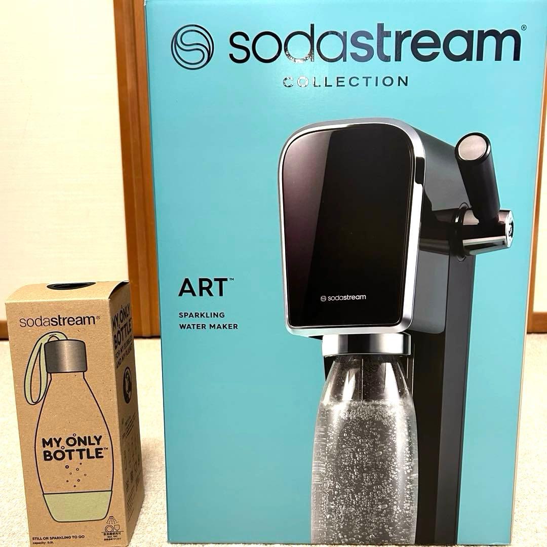 【新品未開封】sodastream ソーダストリーム（専用ボトル付き）