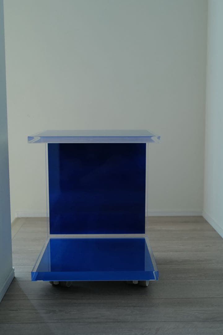 希少 アクリルサイドテーブル　検）倉俣史朗