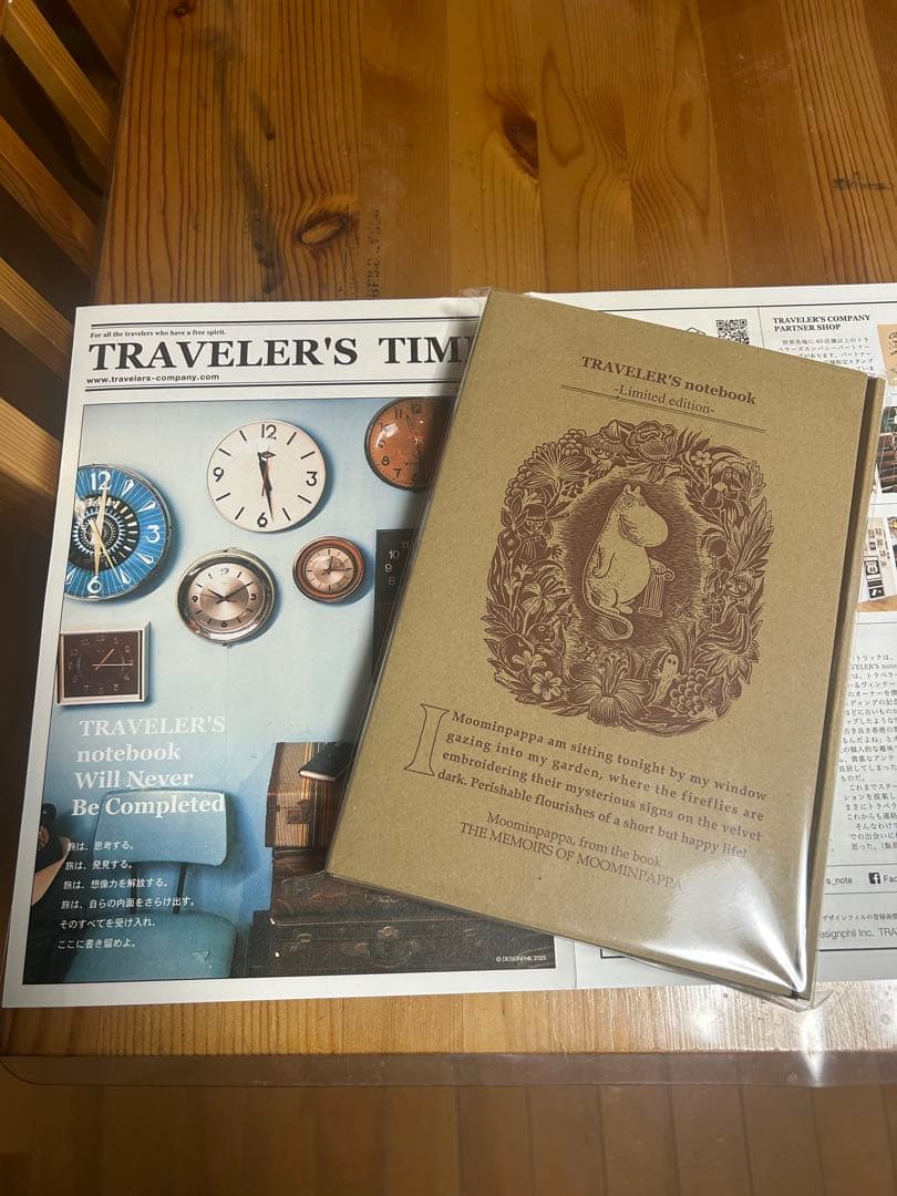 トラベラーズノート 限定セット MOOMIN パパの思い出 新品　未使用