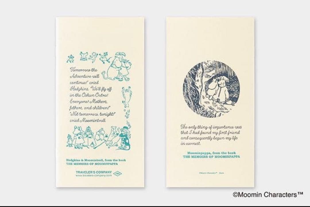 トラベラーズノート 限定セット MOOMIN パパの思い出 新品　未使用