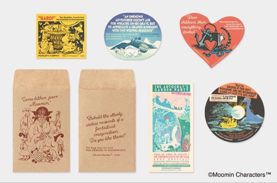トラベラーズノート 限定セット MOOMIN パパの思い出 新品　未使用