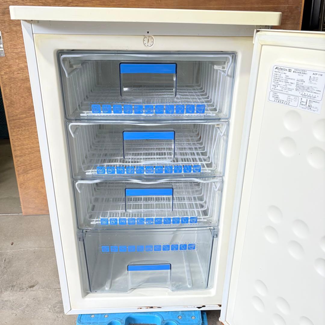 【福岡】 Abitelax 冷凍庫 冷凍ストッカー 100L ACF-110 右