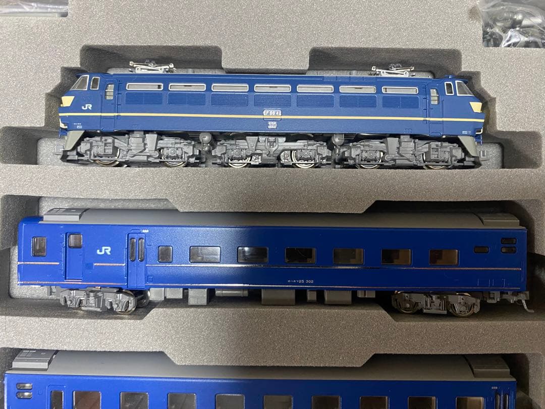 室内灯付き！　KATO 10-249 EF66 + 24系 さよならあさかぜ