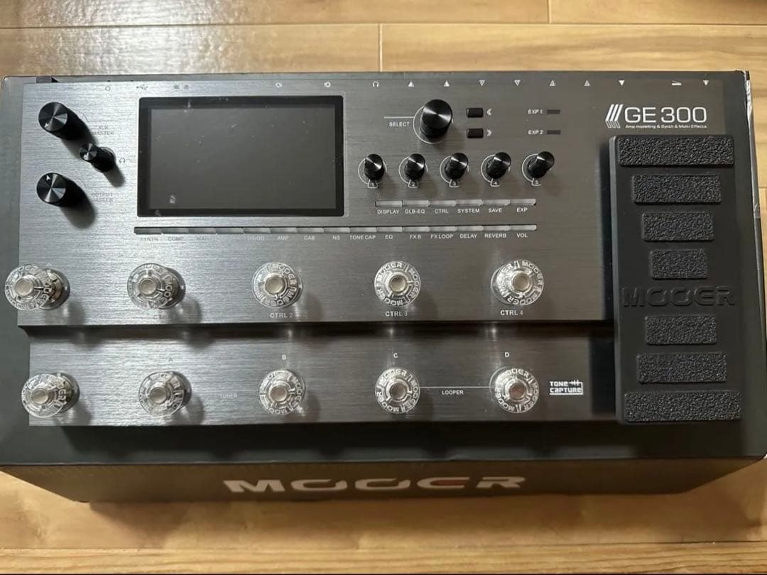 MOOER GE300 使用可能 電源端子にぐらつきあり