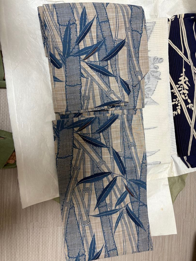 夏帯と浴衣2着セット