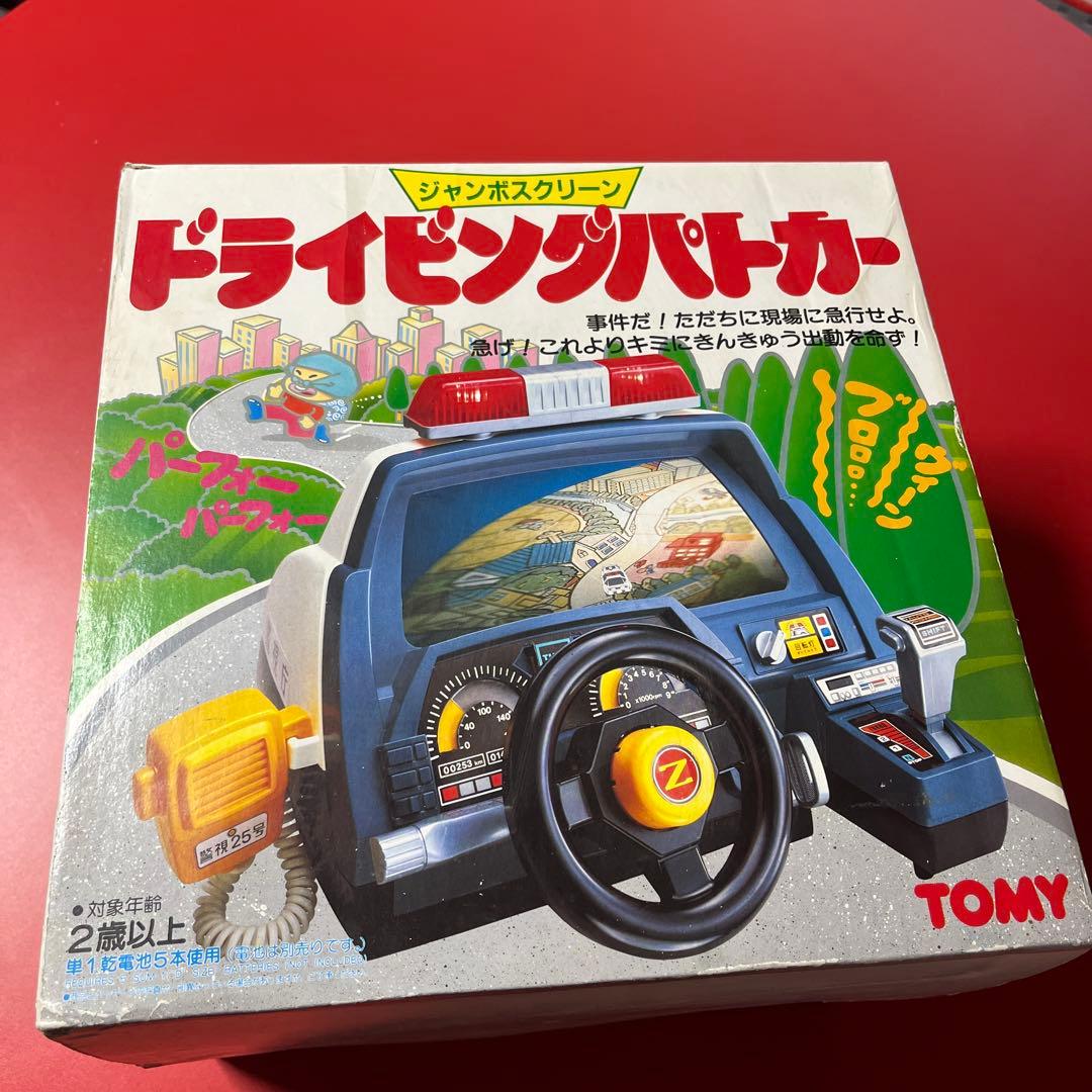 トミー　ドライビングパトカー　ステッカー その他付属品完備