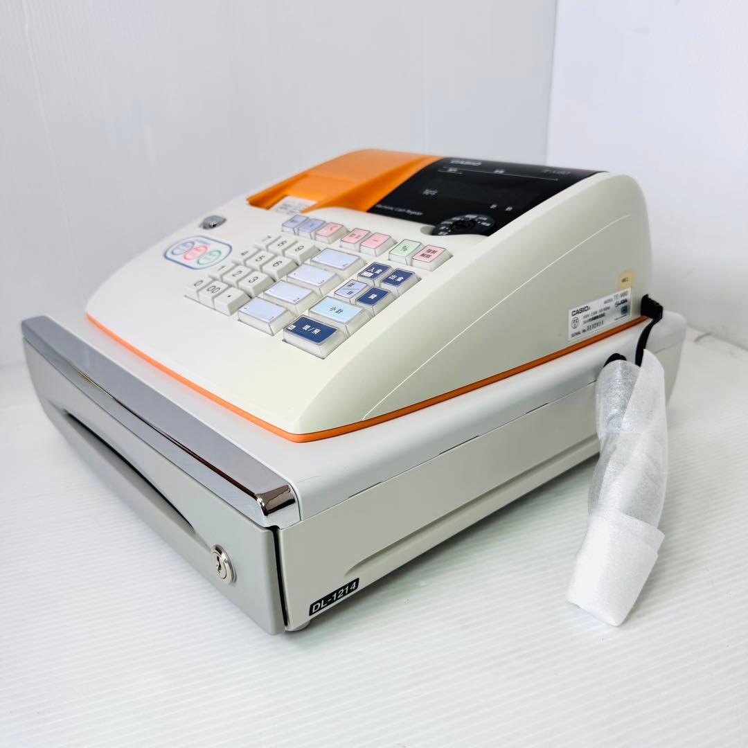 【極美品】CASIO カシオ 電子 レジスター TE-M80