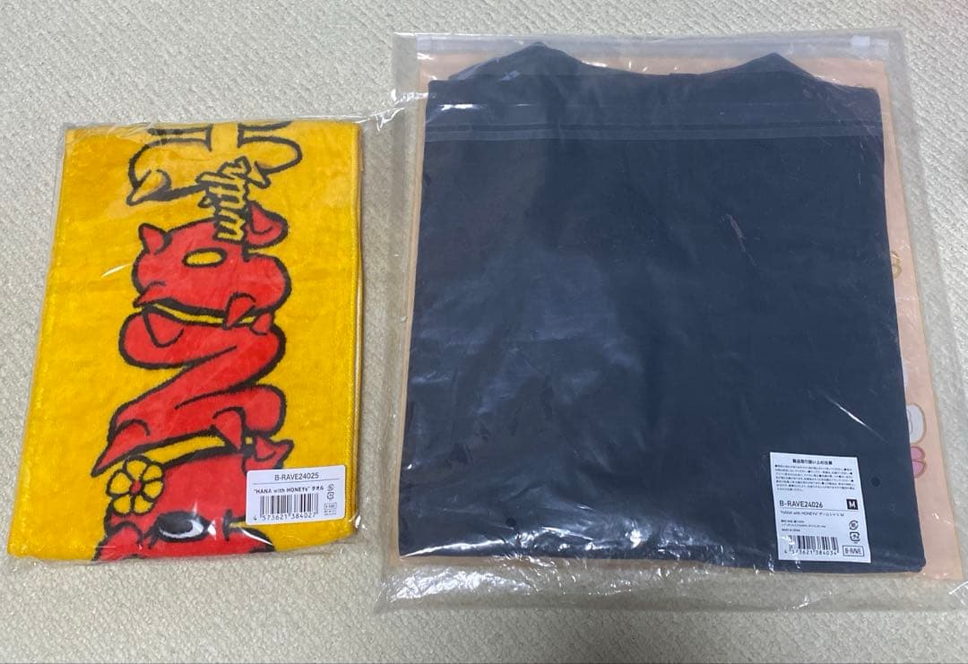 HANA with HONEYs ファンミーティング タオル Tシャツ Mサイズ