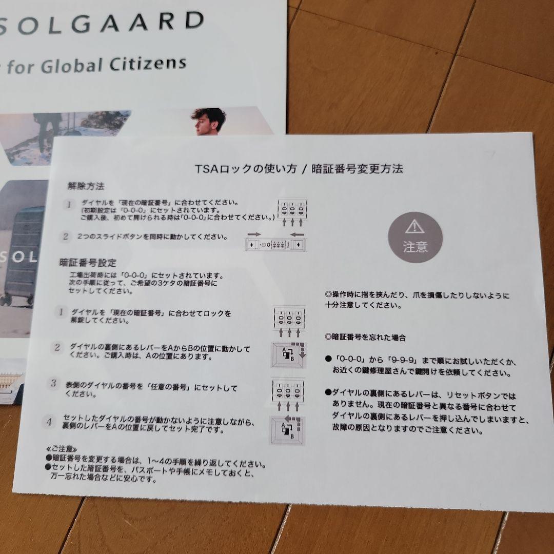 週末限定価格　SOLGAARD ソルガード Carry-on Closet