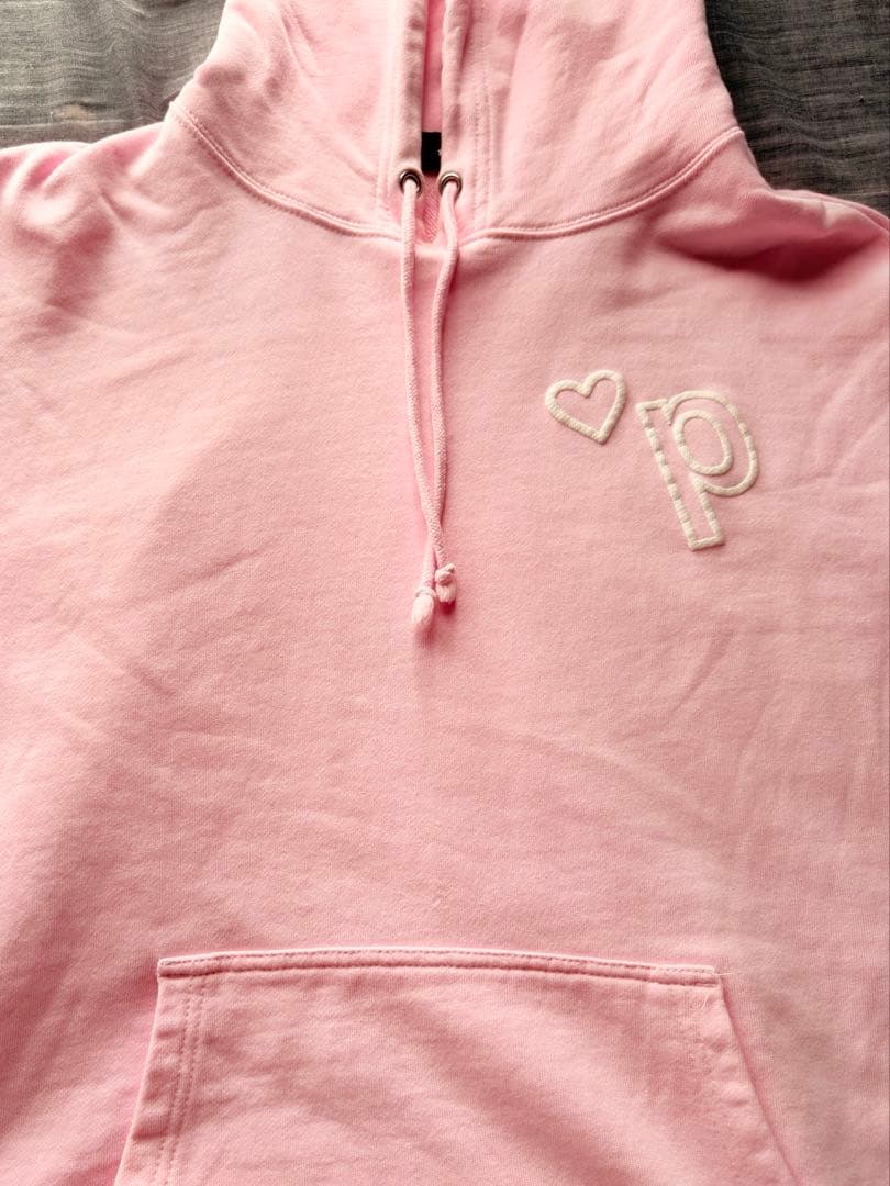 *p(R)ojectR® Heart Hoodie PINK Lサイズ