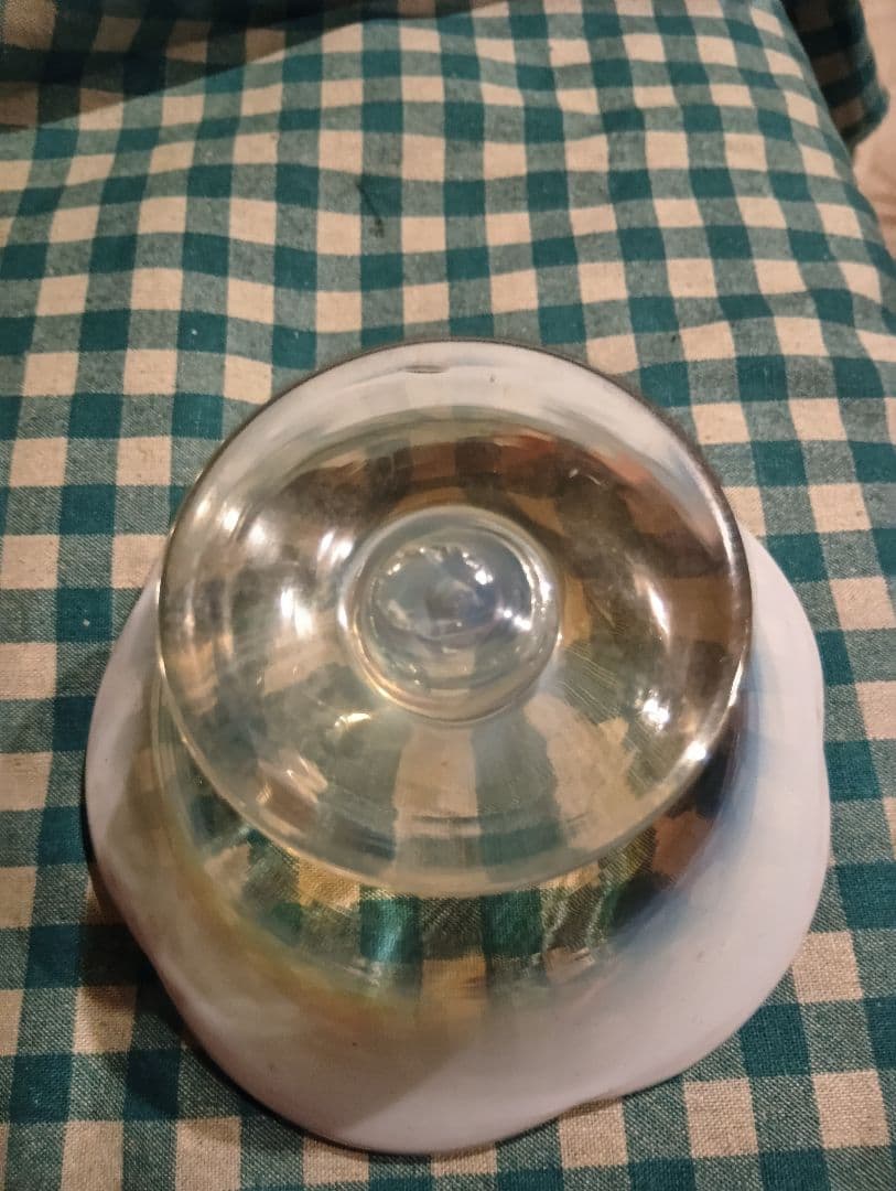 氷コップ　アンティークガラス製品　手作り吹きガラス