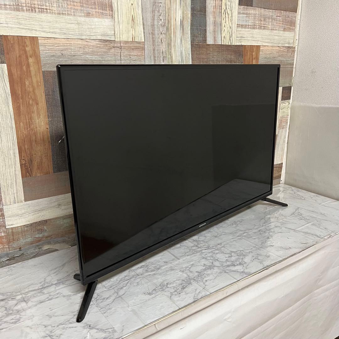 即日受渡❣️全国送料込マクスゼン43型液晶テレビゲームモード搭載。新品リモコン付