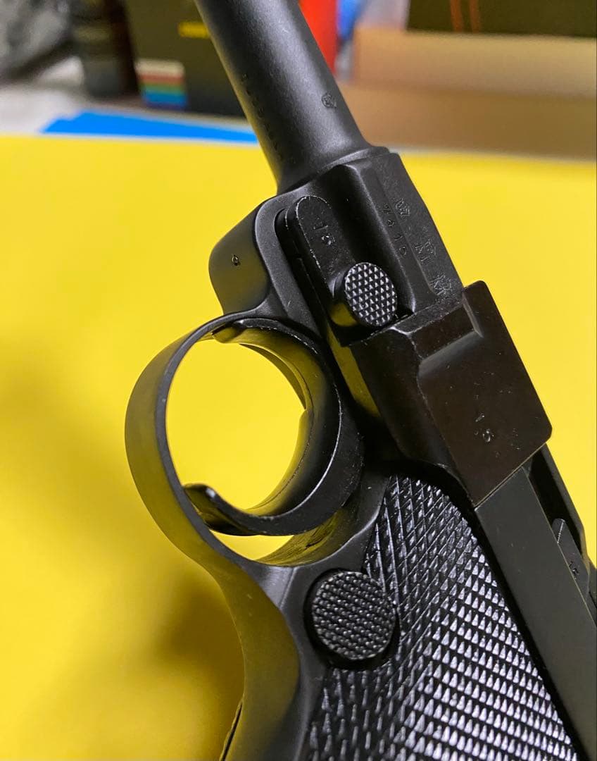 【新品 ガス未注入】LUGER P08 ガスピストル HW 6inch