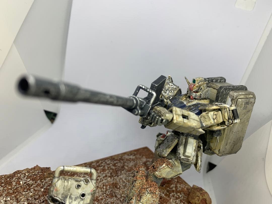 HGUC陸戦型ガンダム　ジオラマ