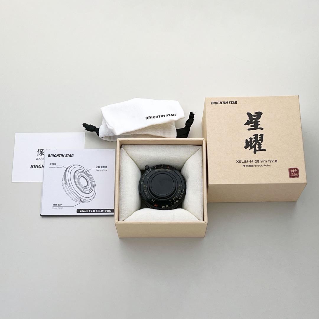 BRIGHTIN STAR 28mm F2.8(Mマウント)