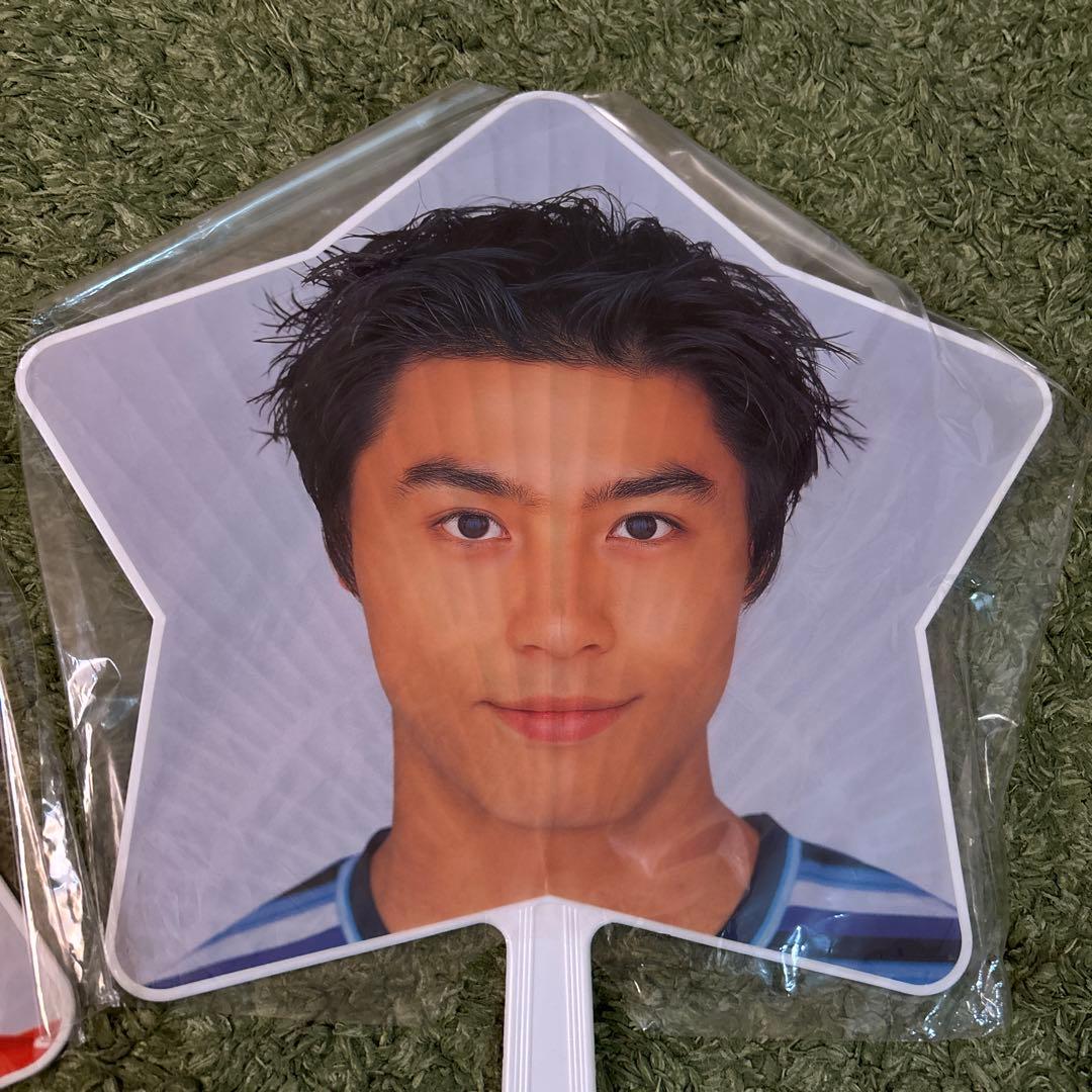 【希少】堂本光一　堂本剛　うちわ　星型　２枚セット　公式うちわ